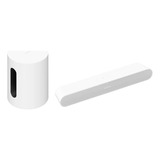 Sonos Ray Y Sonos Sub Mini Sistema De Audio Wifi White