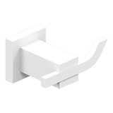 Percha Hidromet Geometry Accesorio Baño Blanco