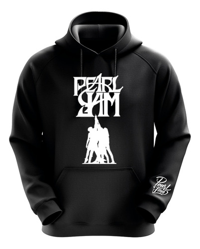Polerón Negro Pearl Jam Diseño 2