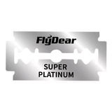 Caja De Filos Flydear Platinum Navaja Afeitar Barberia X10