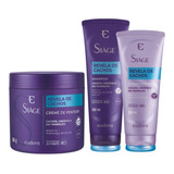 Siage Kit Cachos Sha + Cond + Creme De Pentear 500g