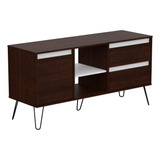 Vajillero Nórdico Patas Hierro Mueble Living Comedor