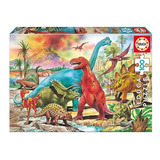 Rompecabezas 100pz Dinosaurios