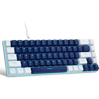 Teclado Portátil Mecanico Magegee Azul - Switch Azul | Parcelamento sem juros