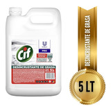 Cif Desincrustante De Grasa 5lt. Grasa Pesada Y Carbonizada