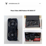 Placa De Video Asrock Radeonrx 6600 Xt 8gb Oferta!!!