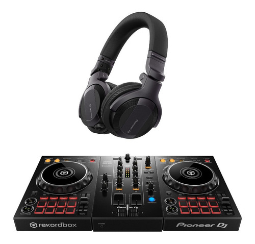 Controladora Pioneer Ddj 400 Rekordbox + Fone Dj Hdj-cue1 