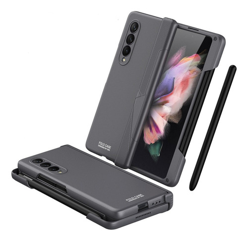 Funda Protectora Magnética Plegable Para Galaxy Z Fold 3