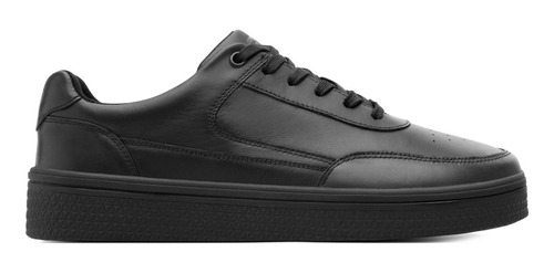 Sneaker Urbano Flexi Para Hombre Estilo 411901 Negro