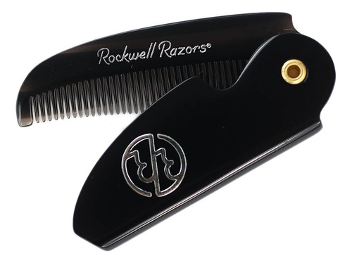 Rockwell Peineta Plegable Para Barba Y Bigote