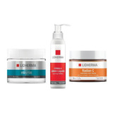 Kit Hombre Jabon + Hidratante + Crema Antiage Lidherma