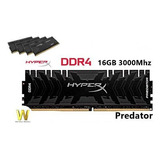 Memória Ram Predator Color Preto  16gb 1 Hyperx Hx430c15pb3/16