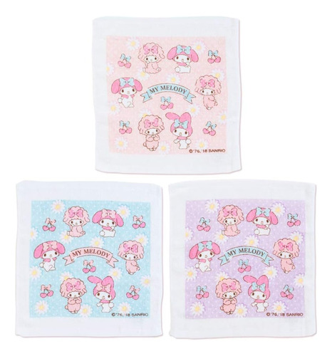 Toalla De Sanrio My Melody Juego De Tres Toallas De Unos 29 