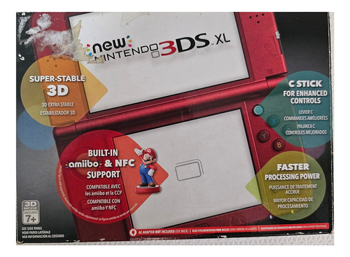  New Nintendo 3ds Com Caixa + Ar Cards 