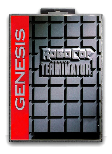 Casette Video Juego Robocop Vs. The Terminator /sega Genesis