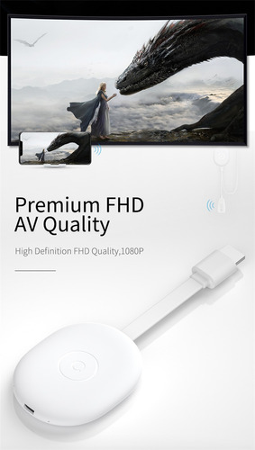 Pantalla De Espejo Hd Compatible Con Adaptador De Tv Stick