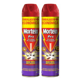 2 Mortein 360ml Pro Ação Total Mata Barata Mosca Mosquito