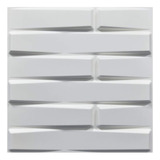 Art3d Paneles Decorativos 3d Diseño Trama 12 Pcs Blanco