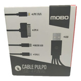 Cable Pulpo Mobo Usb - 4 Puntas