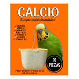 Calcios Vitaminados Para Aves, Jibia ,grit Minerales 10 Pzs