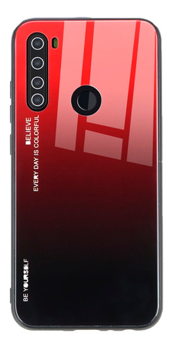 Funda Case Vidrio Degradado Para Xiaomi Redmi Note 8