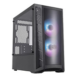 Cooler Master Mb320l Argb Vidrio Templado Microatx Pc Gaming