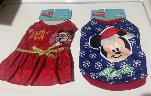 Disney Vestido Y Playera Para Perro Navidad Disney