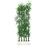 Cerco Bamboo Bambu Planta Artificial Decoracion 2m X 1m Sd