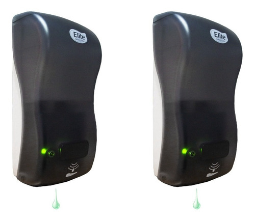 2 Dispensadores De Gel/jabón  Automático Rellenable 900 Ml