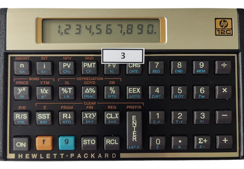 Calculadora Financeira Hp 12c Gold Português Modelo 03