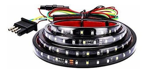 Luces Led Para Exterior De Coche 1.52 Mt Livtee Rojo