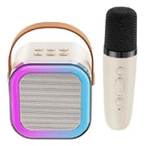 Parlante Karaoke + Microfono Portatil Bluetooth 5.3 Altavoz