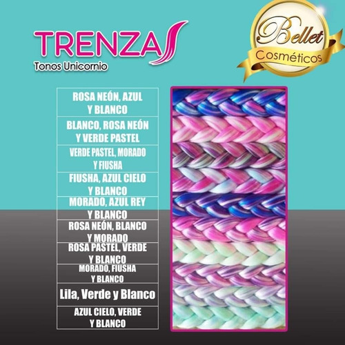 Trenza Sintetica Cabello Postizo 24 Pulgadas