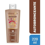 Villeneuve Autobronceante Escencia De Coco Hidratante 220ml