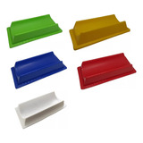 Porta Completos Hot Dog Plastico Colores Surtidos Pack 5 