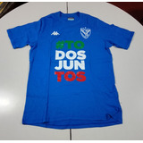 Vélez Remera Azul Marca Kappa Todosjuntos, Talle L