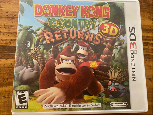 Donkey Kong Return, Nintendo 3ds