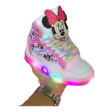 Tenis Botas Deportivas Luces Para Niñas