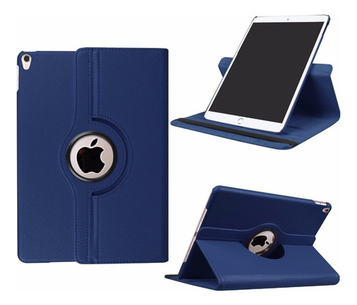 Funda Giratoria 360º Azul Para iPad 7th 8th 9th Gen 10.2