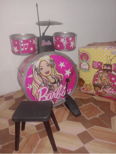 Batería Glam De Barbie Original 