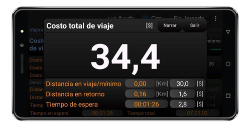 Reloj Tarifador Remis Taxi Flete App Android