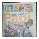 Diario  Deportivo ** Ole ** Boca Campeon Apertura Año 2003