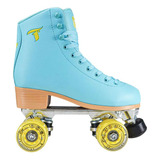 Patins Quad Traxart Foxxy Azul - 58mm X 32mm Abec-5 Tam. 43