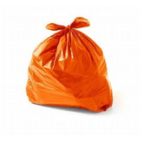 Saco Para Lixo Colorido 200l Cor Laranja Pct/ 5kg Reforçado 