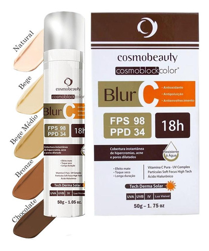 Blur C Fps98 Protetor Solar Vitamina C Pura Cosmobeauty
