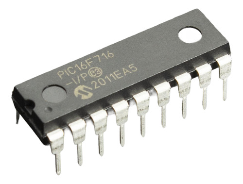 Microcontrolador Pic16f716-i/p (usado)