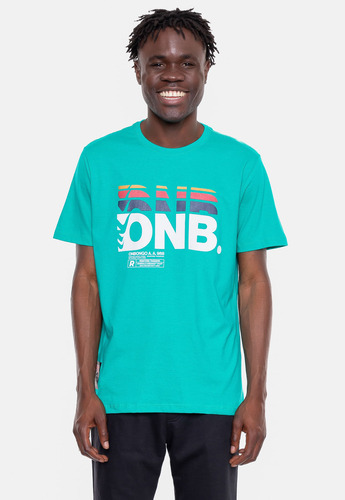 Camiseta Onbongo Lettering Verde Natureza