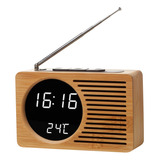 Reloj Con Radio, Pantalla Alta, Grande, Multifuncional