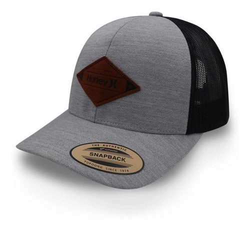 Gorra Hurley Mesa Trucker Lt Gris Unitalla