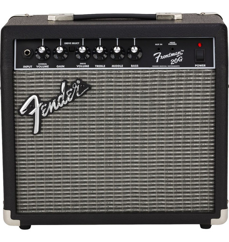 Fender 2311500000 Amplificador Para Guitarra Frontman 20g